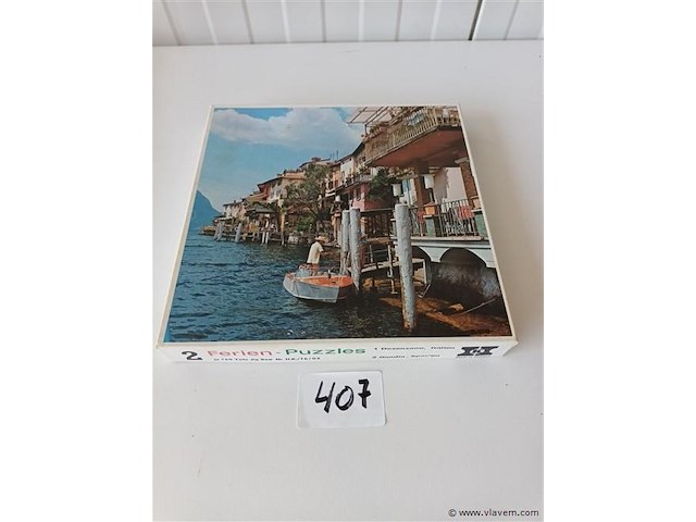 Puzzel italië. 2 stuks - afbeelding 1 van  3