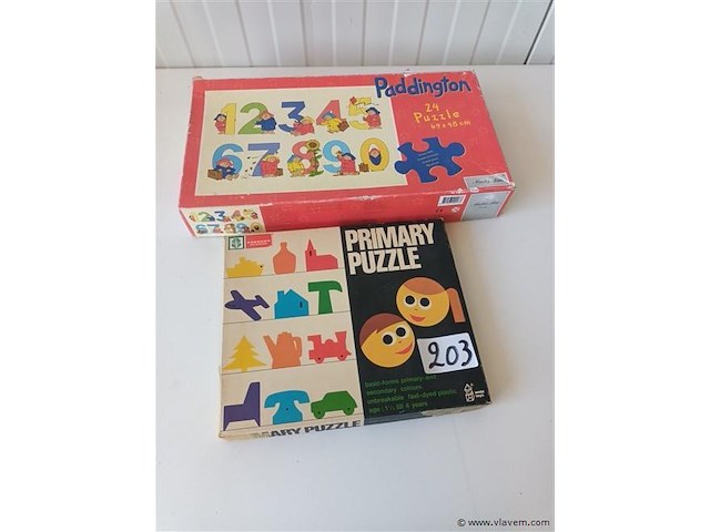 Puzzels. 2 stuks - afbeelding 1 van  5
