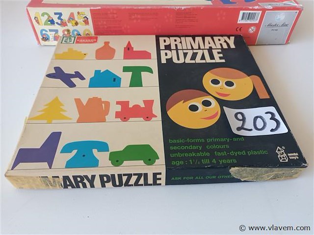 Puzzels. 2 stuks - afbeelding 2 van  5