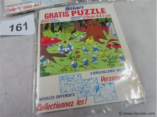 Puzzels silan de smurfen - afbeelding 3 van  3