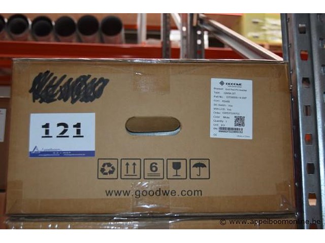 Pv-omvormer, goodwe, gm5k-dt, werking niet gekend - afbeelding 1 van  1