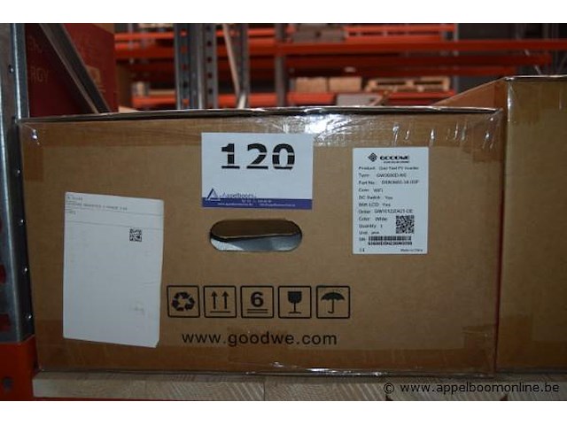 Pv omvormer, goodwe, gw3600d-ns, werking niet gekend - afbeelding 1 van  2