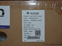 Pv omvormer, goodwe, gw3600d-ns, werking niet gekend - afbeelding 2 van  2