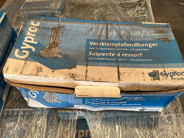 Pv60/120 gyproc veerklemplafondhanger - afbeelding 4 van  6