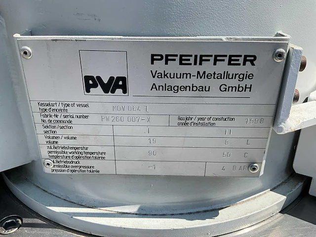 Pva mov 064 t vacuümsysteem - afbeelding 8 van  12