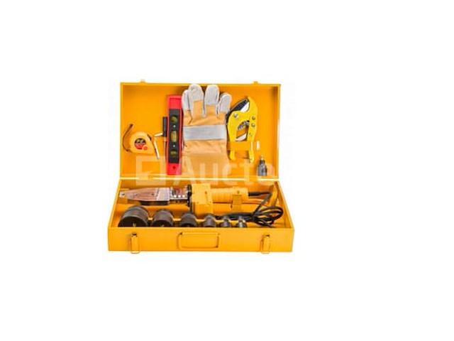 Pvc- en pp-pijplasmachine met kraft&dele lcd-display - afbeelding 1 van  4