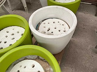 Pvc bloempot (6x) - afbeelding 5 van  5