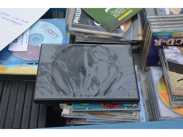 Pvc box cd/dvd, lege dvd hoesjes - afbeelding 4 van  5