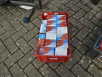 Pvc box met ca. 45 doosjes kopspelden inox - afbeelding 4 van  5