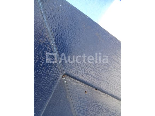 Pvc chassis ob blauw/wit dv gesandstraald - afbeelding 2 van  2