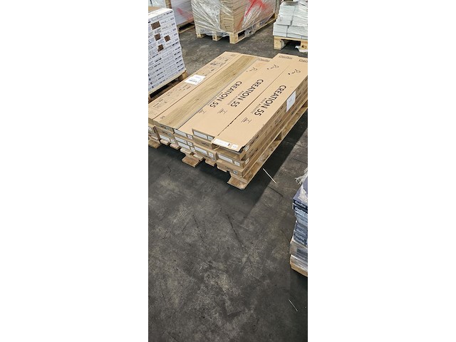 Pvc click geïntegreerd ondervloer 27m² - afbeelding 4 van  5