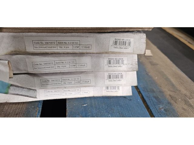 Pvc click geïntegreerd ondervloer 8m² - afbeelding 5 van  5