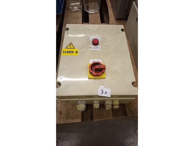 Pvc electriciteitskast - afbeelding 1 van  1