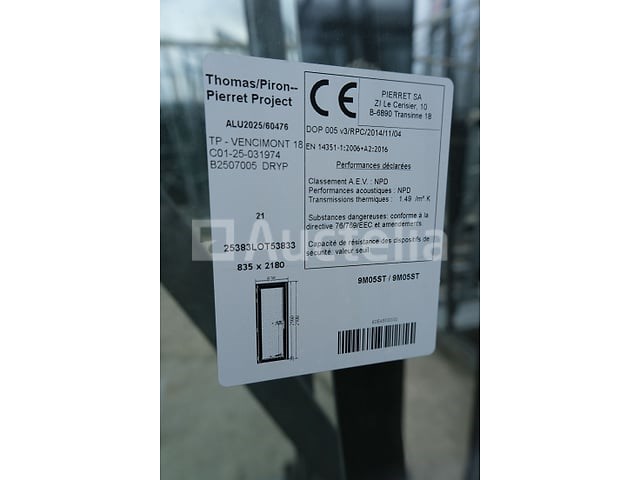 Pvc-frame + deur - afbeelding 10 van  10