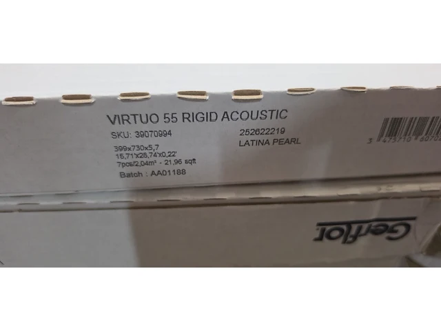 Pvc geïntegreerde ondervloer 30m² - afbeelding 3 van  3