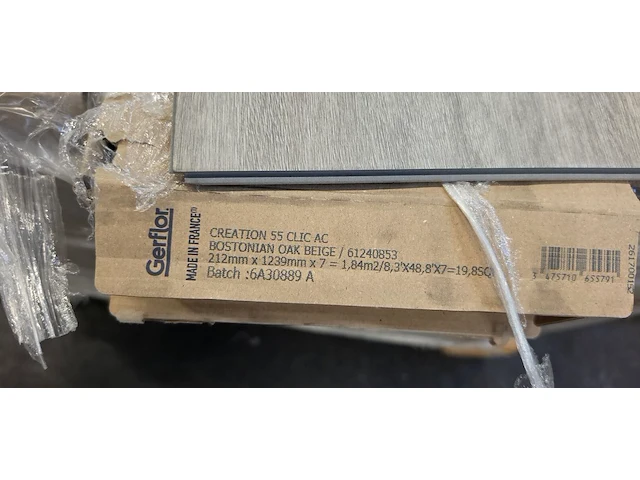 Pvc geïntegreerde ondervloer 55m² - afbeelding 5 van  5