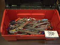 Pvc gereedschapskoffer facom met inhoud - afbeelding 1 van  2