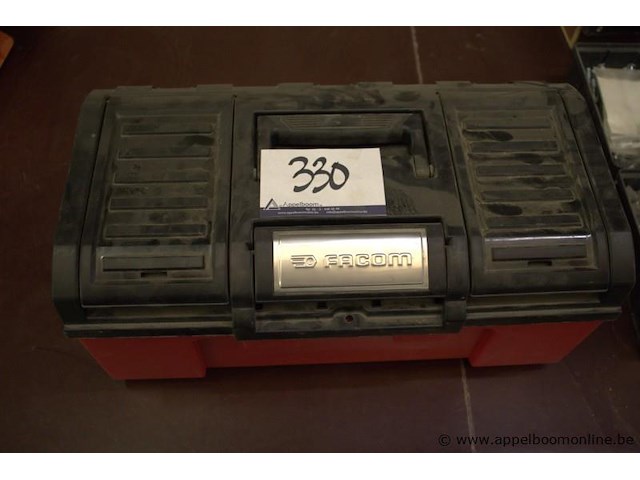 Pvc gereedschapskoffer facom met inhoud - afbeelding 2 van  2