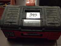 Pvc gereedschapskoffer facom met inhoud - afbeelding 1 van  2