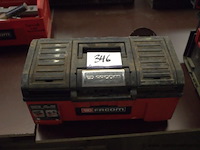 Pvc gereedschapskoffer facom met inhoud - afbeelding 1 van  2