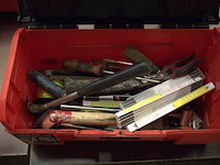 Pvc gereedschapskoffer facom met inhoud - afbeelding 2 van  2