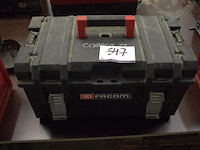 Pvc gereedschapskoffer facom met inhoud - afbeelding 1 van  3