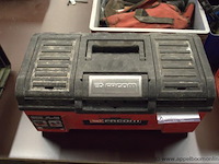 Pvc gereedschapskoffer facom met inhoud - afbeelding 2 van  2