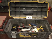 Pvc gereedschapskoffer met inhoud - afbeelding 1 van  2
