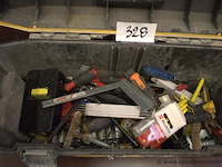 Pvc gereedschapskoffer met inhoud - afbeelding 2 van  2