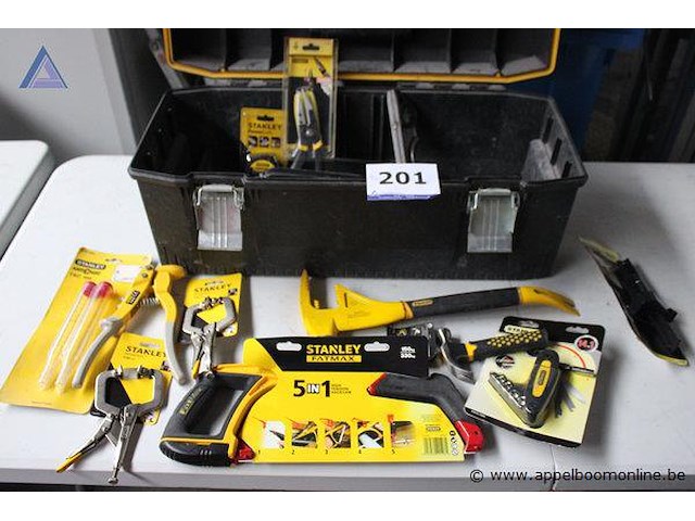 Pvc gereedschapskoffer stanley plus nieuw gereedschap stanley - afbeelding 1 van  5