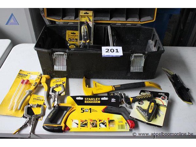Pvc gereedschapskoffer stanley plus nieuw gereedschap stanley - afbeelding 2 van  5