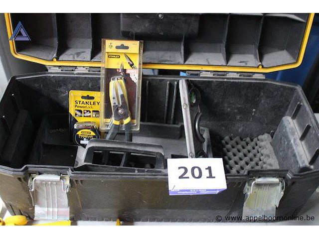 Pvc gereedschapskoffer stanley plus nieuw gereedschap stanley - afbeelding 3 van  5
