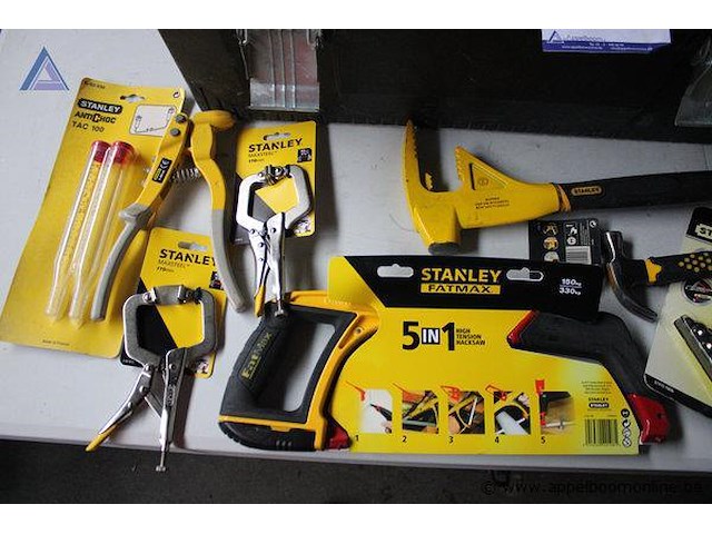 Pvc gereedschapskoffer stanley plus nieuw gereedschap stanley - afbeelding 4 van  5