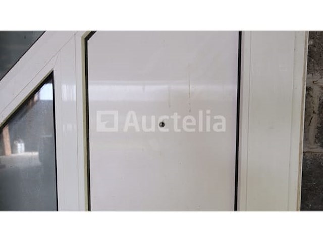 Pvc-ingangsdeur 58mm wit - afbeelding 1 van  4