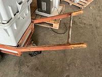 Pvc opbergbak (6x) met transportkar - afbeelding 3 van  4