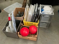 Pvc opbergbakke en -kratten (18x) - afbeelding 4 van  4