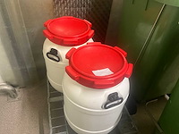 Pvc opslagtonnen (6x) - afbeelding 2 van  8