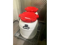 Pvc opslagtonnen (6x) - afbeelding 3 van  8