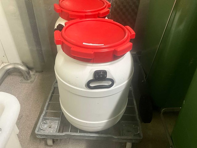 Pvc opslagtonnen (6x) - afbeelding 5 van  8