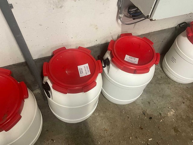 Pvc opslagtonnen (6x) - afbeelding 8 van  8