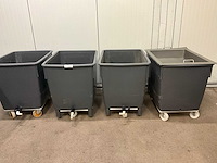 Pvc pekelbakken met aftapkraan (4x) - afbeelding 1 van  11