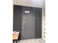 Pvc plaat 122x270cm grijs per 10 stuk