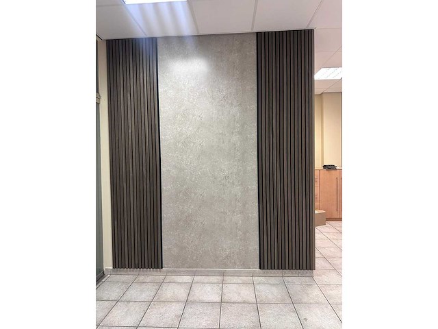 Pvc plaat 122x270cm zandkleur per 10 stuk - afbeelding 1 van  1