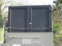 Pvc poort 210x223cm - afbeelding 1 van  5