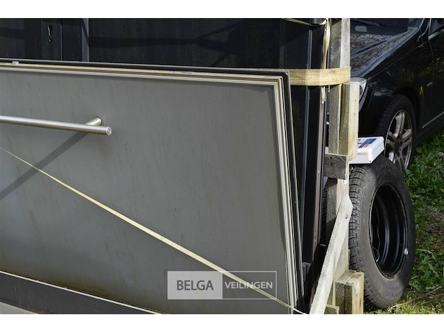 Pvc poort 210x223cm - afbeelding 4 van  5