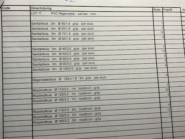 Pvc pvc sanitair riool koppeling - afbeelding 11 van  12