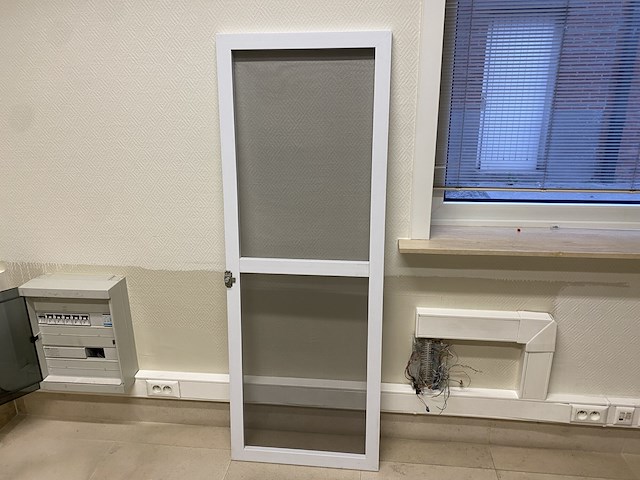 Pvc raam met lammelen 210x166cm - afbeelding 3 van  3