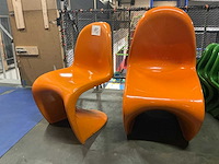 Pvc stoel (9x) - afbeelding 1 van  4