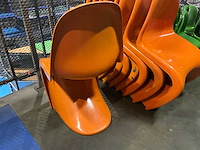 Pvc stoel (9x) - afbeelding 4 van  4