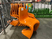 Pvc stoel (9x) - afbeelding 3 van  4